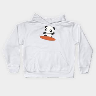 Kawaii Cute Surfing Panda T-Shirt Kids Hoodie